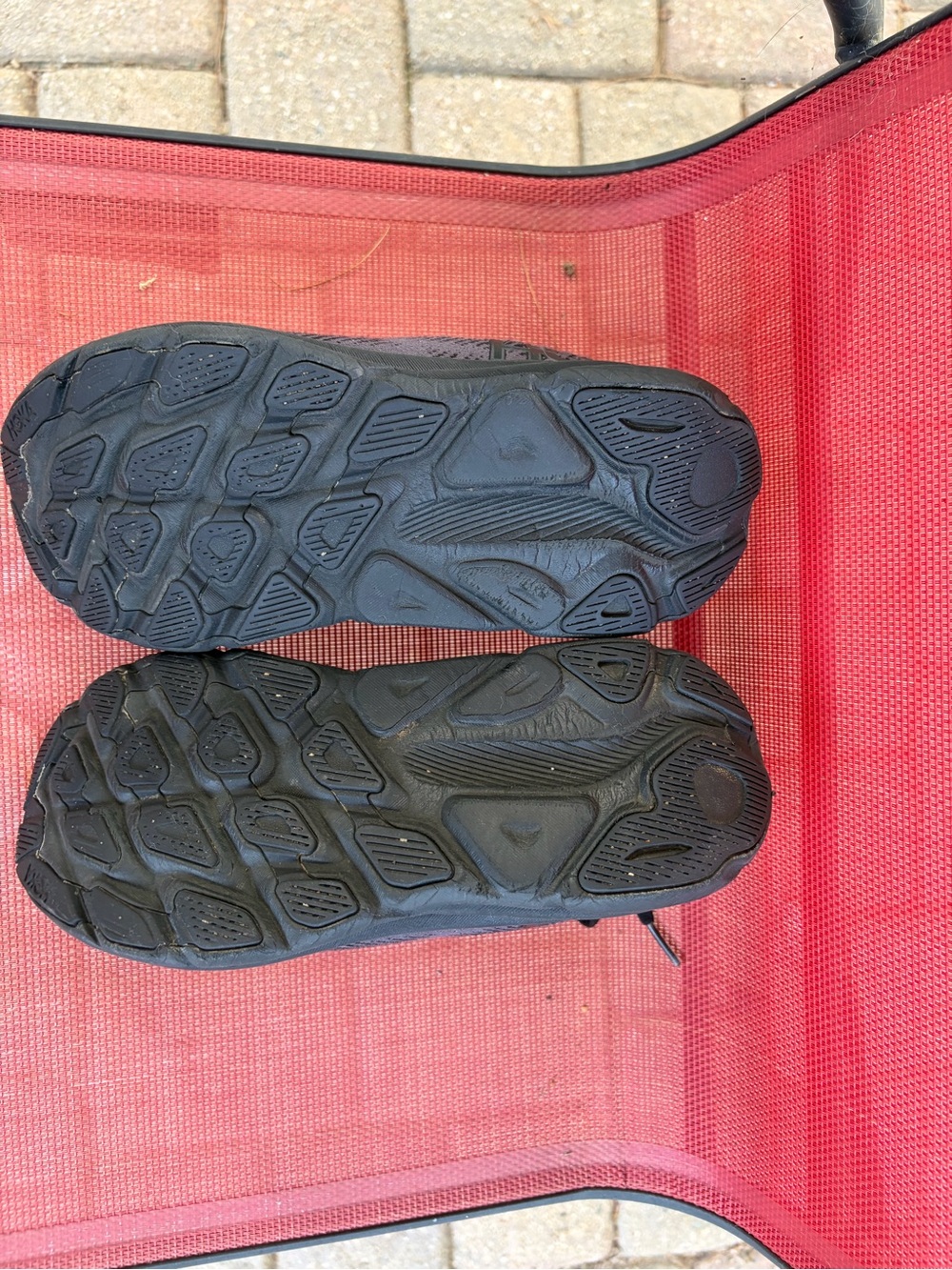 Hoka Clifton 9 women’s size 5.5 B Black Athletic Running Shoes - All-Black - Picture 10 of 11